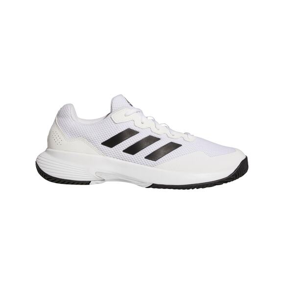 NWT Adidas GameCourt 2 Men’s Tennis Shoes White/Black size 8